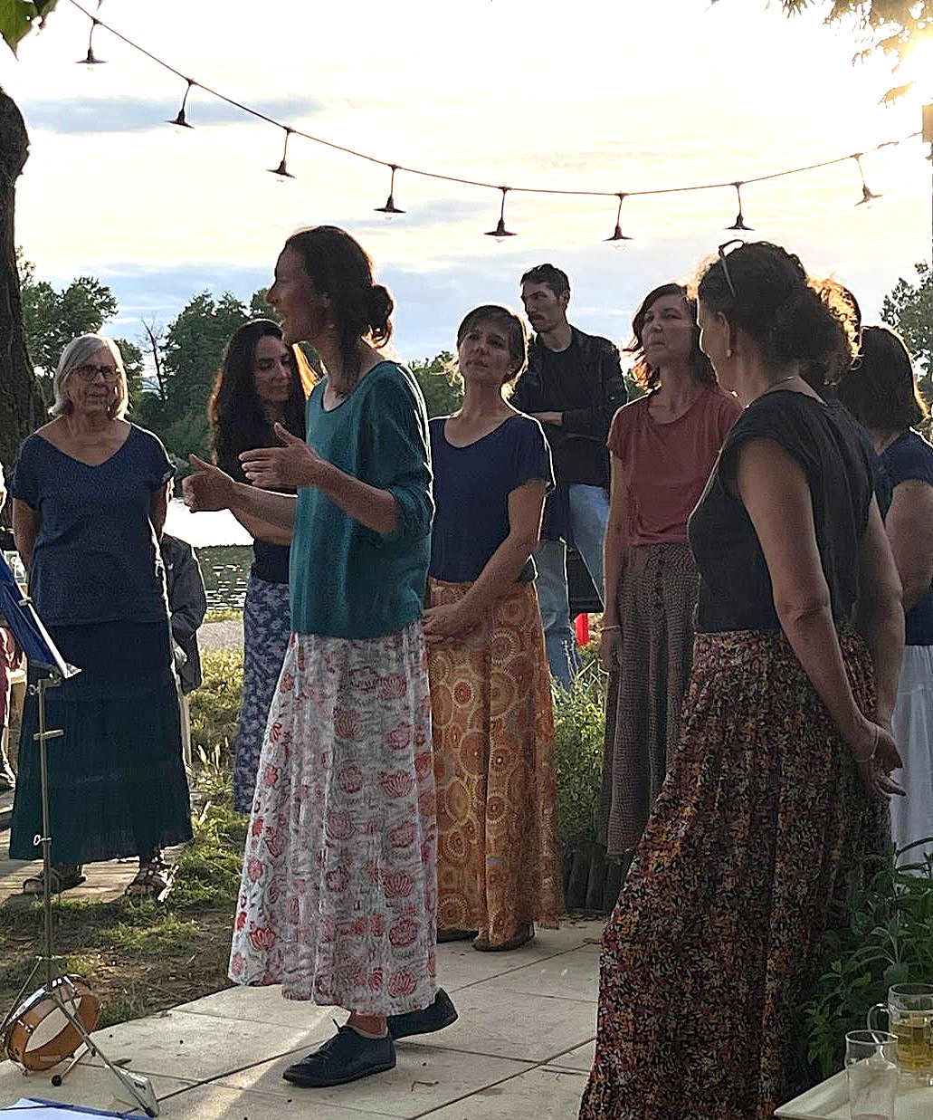 Circlesongs et improvisation vocale Val de Saône